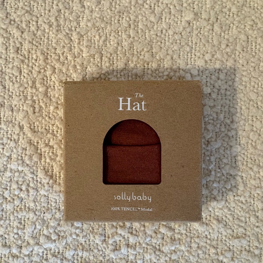 Solly Baby Warm Red Knotted Hat